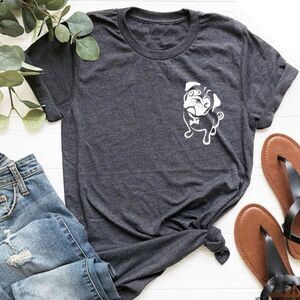 Pug Dog Tee Shirt
